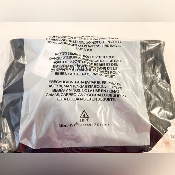 NWT: Vera Bradley: Nylon Navy Lunch insulated Tote Bag - Peacoat - Picture 8 of 11